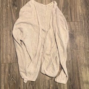 Long sleeve open sweater